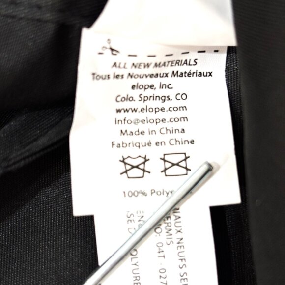 Hogwarts Student Blk Velvet Witch Costume Hat by Elope - Picture 9 of 11